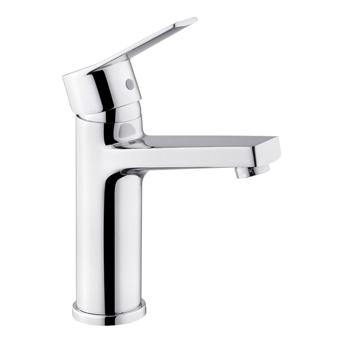 Смеситель для раковины Kroner KRP Enzo C010 Хром (CV023601) - фото 3 Смеситель для раковины Kroner KRP Enzo C010 Хром (CV023601) - фото 3