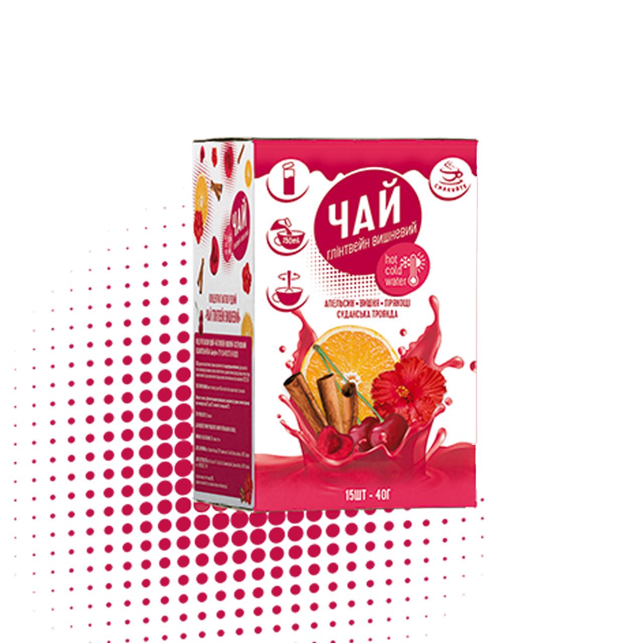 Концентрат напою рідкий Смакуйте Чай глінтвейн 40 г у стіках/15 шт. (4820195150320)