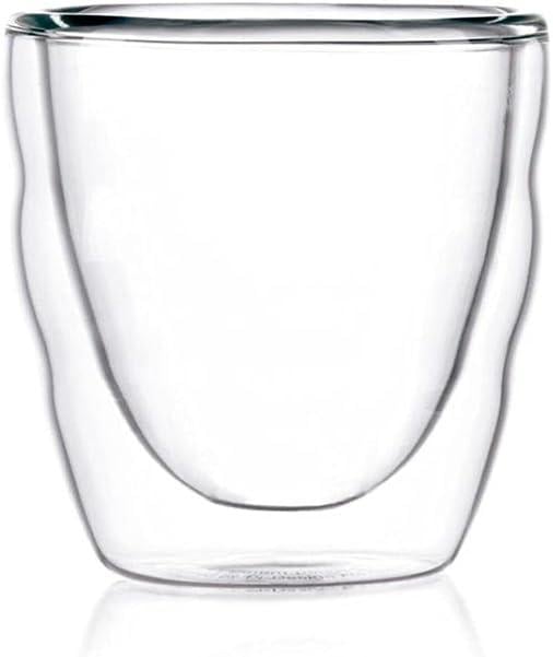 Набор бокалов с двойными стенками Bodum Pilatus 2 шт. 80 мл (11477-10) - фото 3 Набор бокалов с двойными стенками Bodum Pilatus 2 шт. 80 мл (11477-10) - фото 3