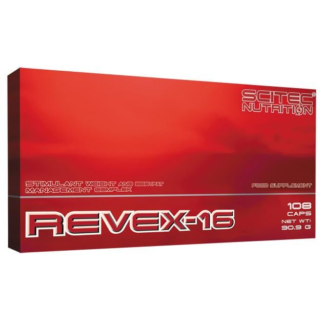 Жиросжигатель Комплексный Scitec Nutrition Revex-16 108 капс. (000010028) - фото 1