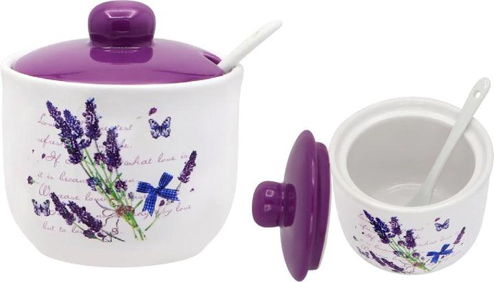 Цукорниця Interos Лаванда керамічна 350 мл (045 LV) - фото 2 Цукорниця Interos Лаванда керамічна 350 мл (045 LV) - фото 2