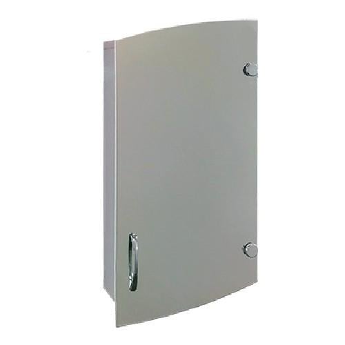 Зеркальный шкаф узкий Seria A "Эконом" №237 700x350x130 мм Зеркальный шкаф узкий Seria A "Эконом" №237 700x350x130 мм