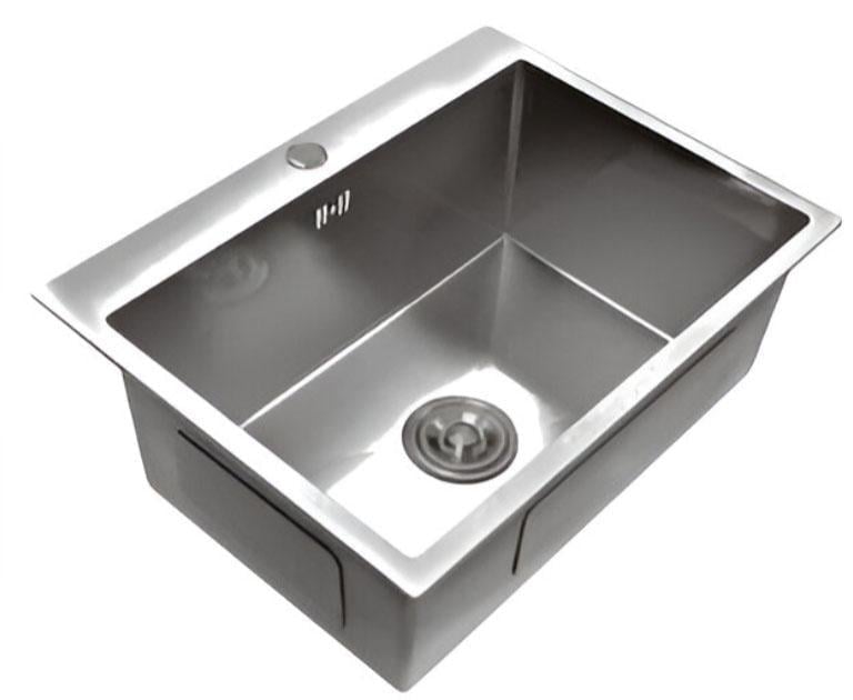 Мийка для кухні Luminex LX6545 нержавіюча сталь 3/1 мм 650х450х210 мм Сатин (EA-LX6545-3/1-210S)