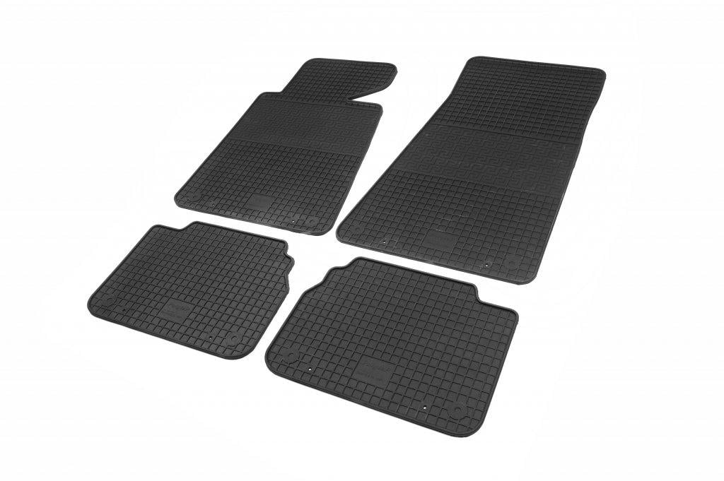 Коврики автомобильные PolyteP для BMW 5 E34 1987-1995 г. 4 шт. Черный (1387228759)