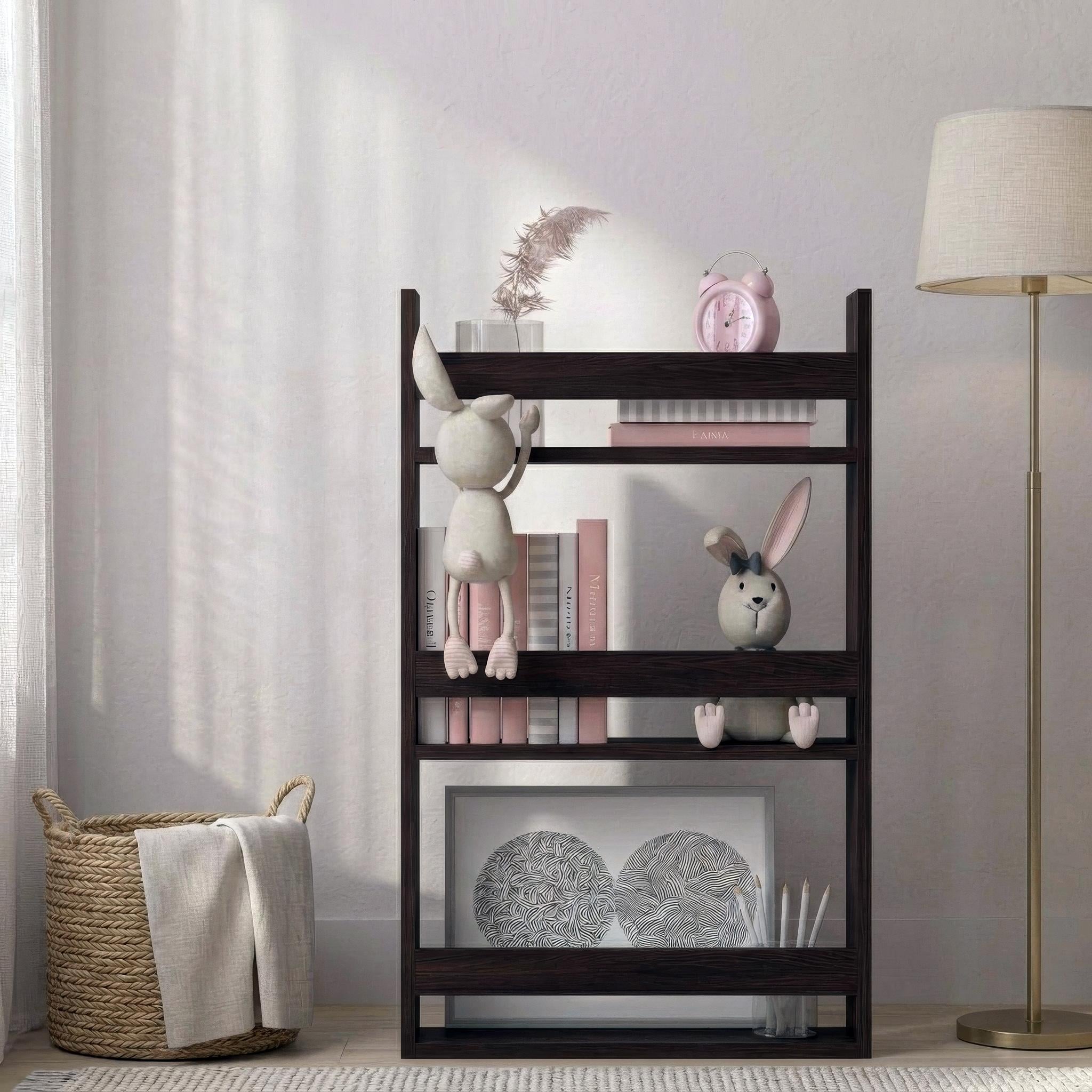 Стеллаж для книг и декора Gent 500x150x900 мм Венге Магия
