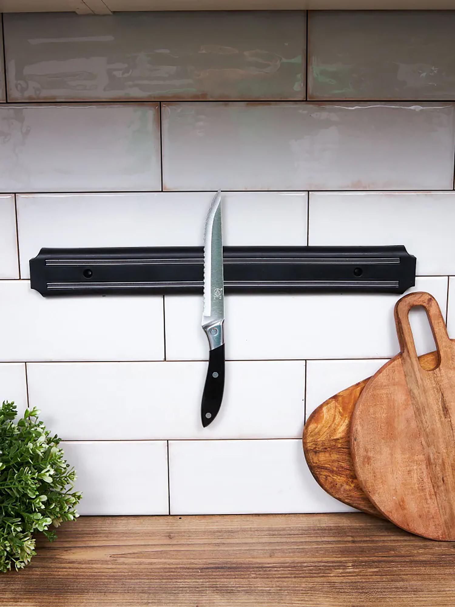 Планка магнитная для ножей и инструментов 38 см (21050259) - фото 8 Планка магнитная для ножей и инструментов 38 см (21050259) - фото 8