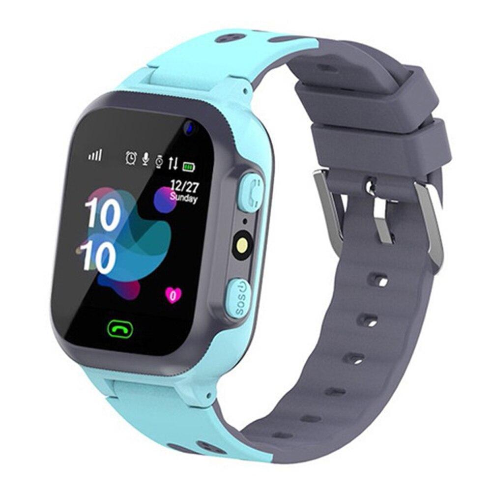 Смарт-часы Smart Baby Watch Q16 с украинским языком Голубой