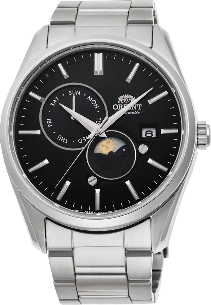 Наручний годинник чоловічий Orient Classic RA-AK0307B10B з сталевим корпусом/сапфіровим склом WR 50 м Чорний (3124658574)
