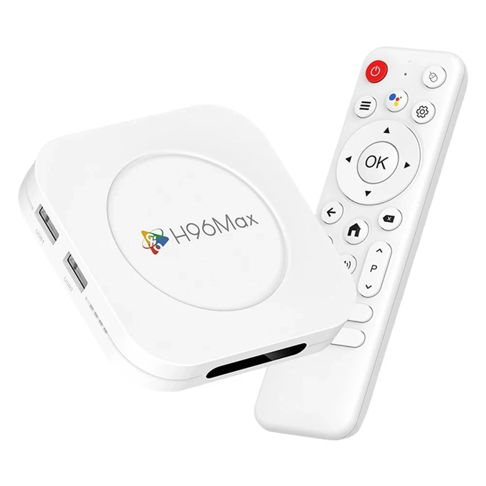 Смарт-приставка H96 Max M1 Plus 4/128 GB Android 14.0 голосовий пульт (29817201)