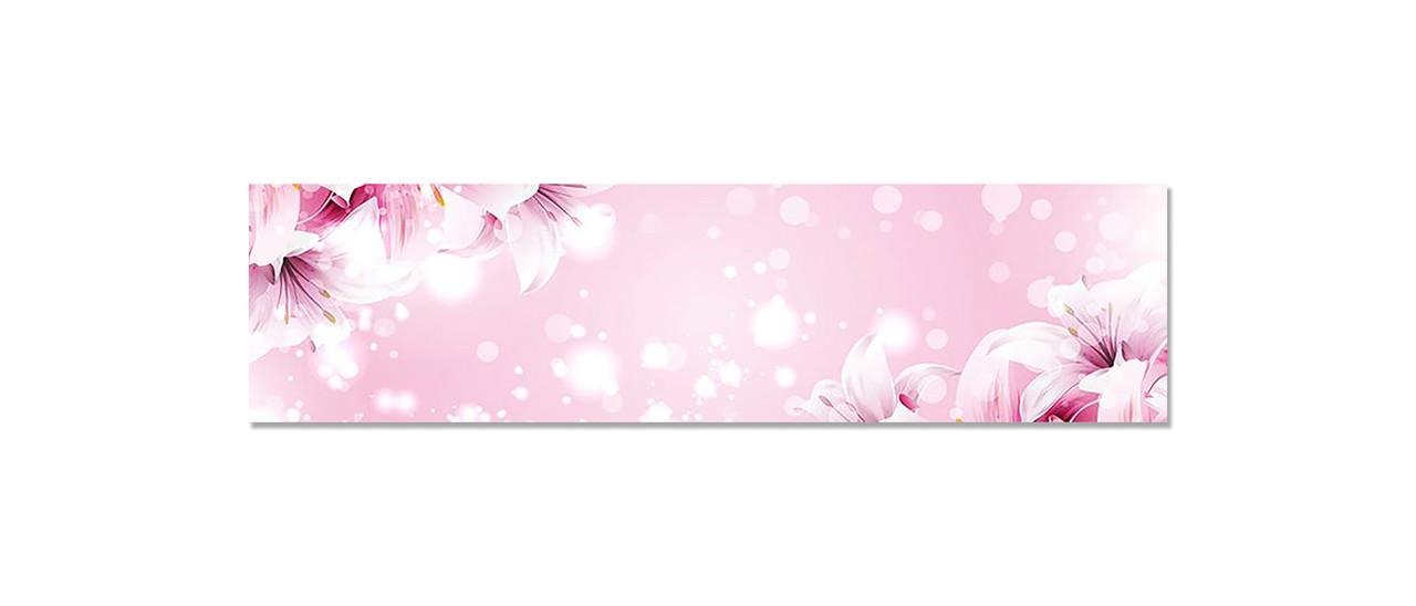 Наклейка виниловая 3D Zatarga Нежные Лилии 650х2500 мм (1262637285)