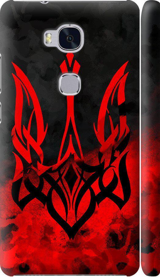Чехол на Huawei Honor 5X Герб Украины v2 (5312m-176-42517) Чехол на Huawei Honor 5X Герб Украины v2 (5312m-176-42517)