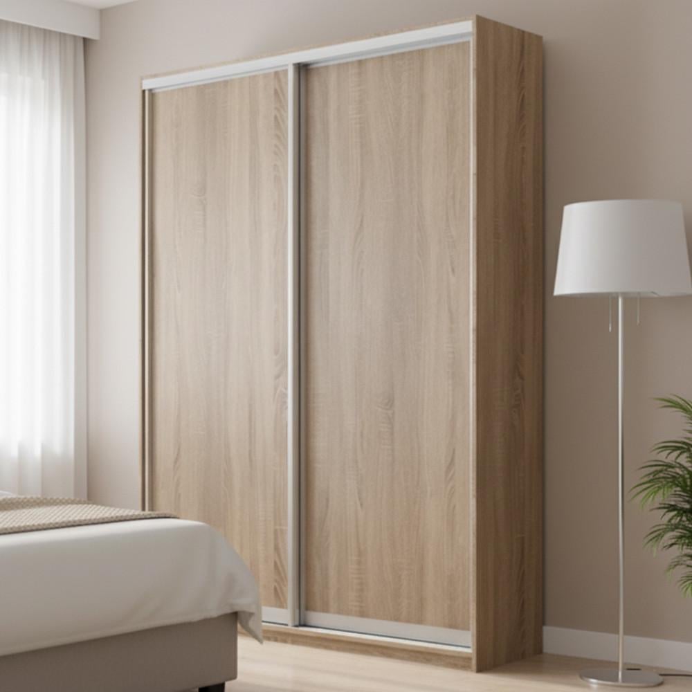 Шкаф-купе двухдверный Doros Сити Лайт Зеркало 150х60х225 см Дуб сонома (DRS-011088)