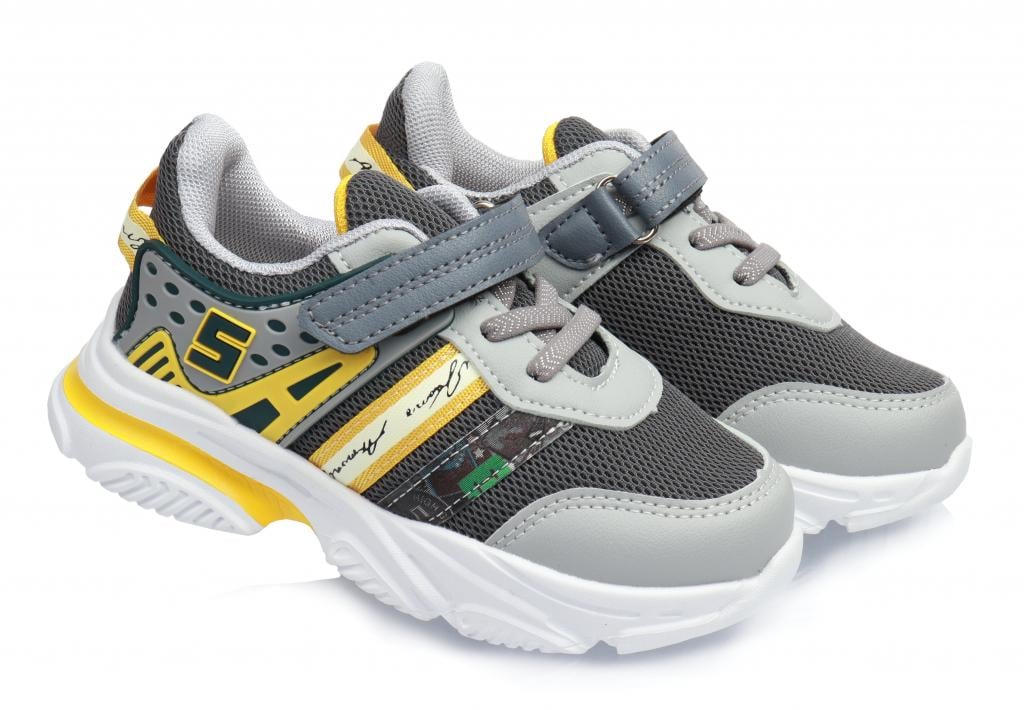 Кроссовки для мальчиков в сетку р. 23 Серый (9899) Кроссовки для мальчиков в сетку р. 23 Серый (9899)