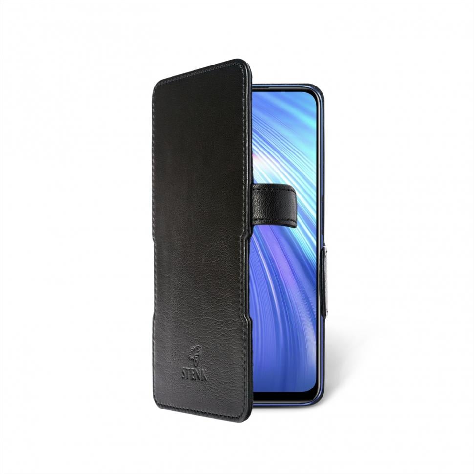 Чехол книжка Stenk Prime для Realme 6 Черный (65257)