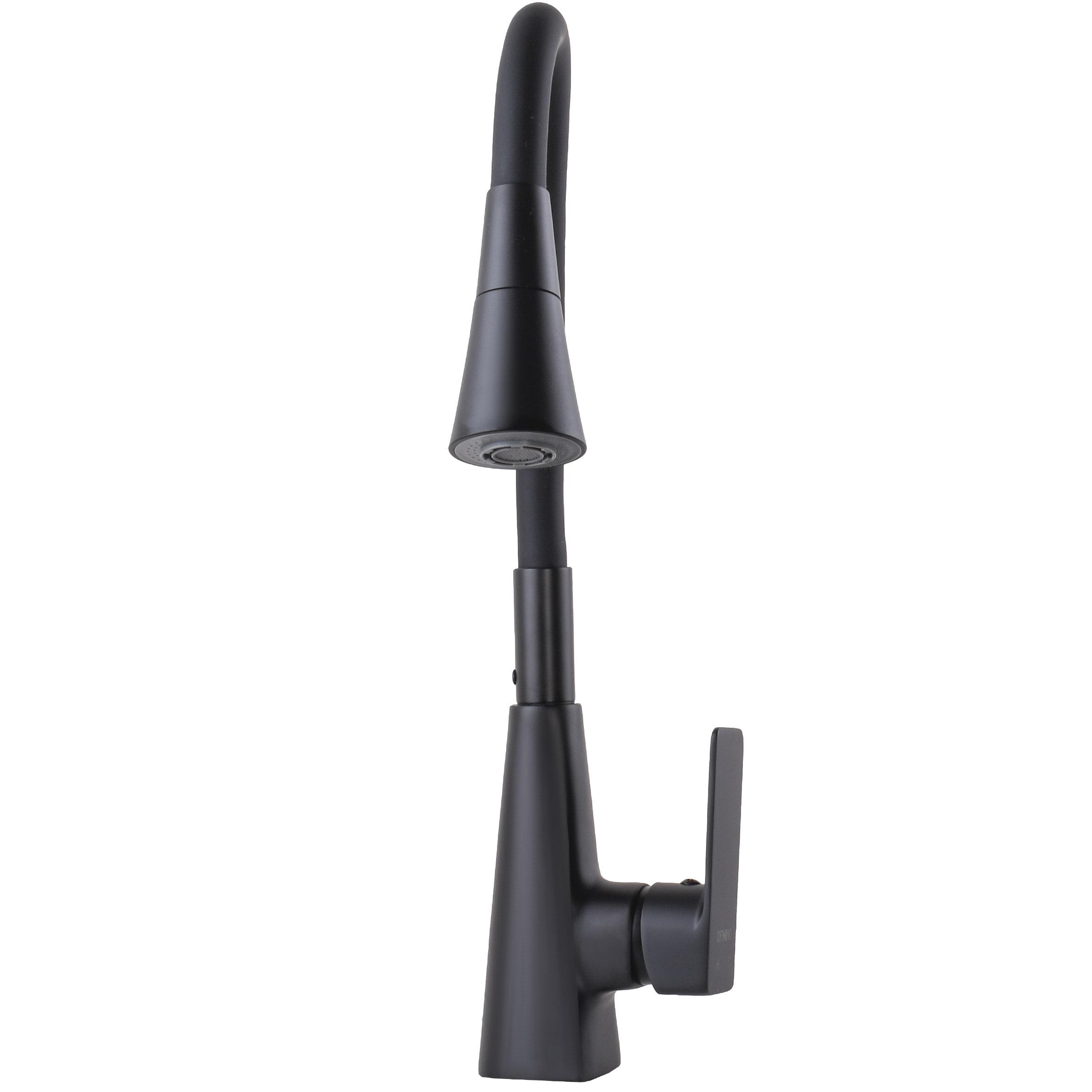 Смеситель для кухни DOMINO Dionis DDD-203SM-BB с гибким изливом - фото 6