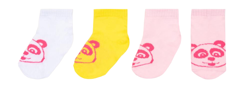 Носки детские хлопковые демисезонные для девочки Gabbi NSD-329 р. 10-12 6 пар (90329)