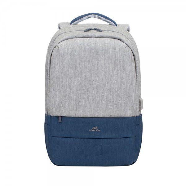 Рюкзак для ноутбука RivaCase Prater 7567 17,3" Grey/Dark Blue (1390622)