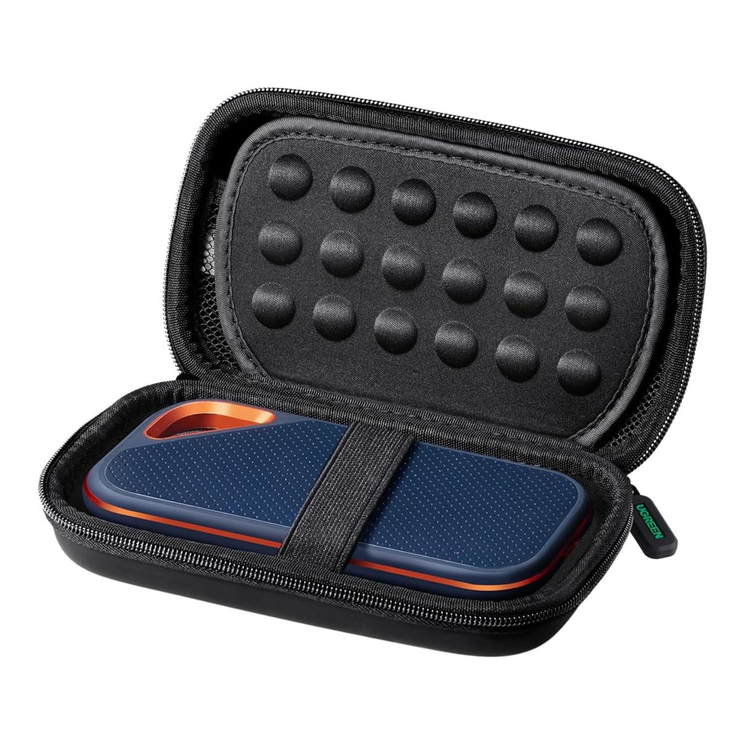 Чохол-органайзер для повербанків UGREEN LP128 16,5х9,5х4,5 см 2,5" HDD Чорний (40707)