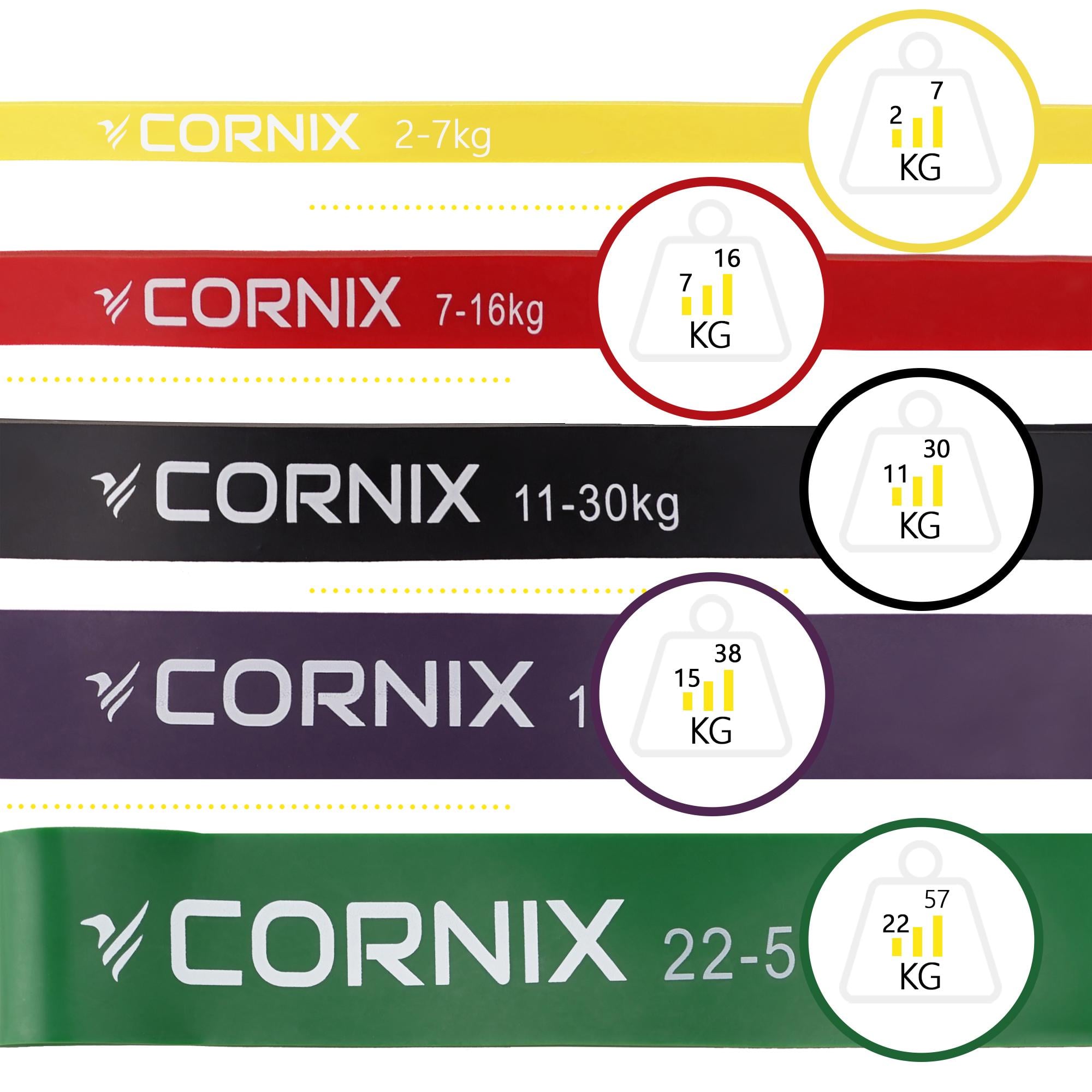 Еспандер-петля Cornix Power Band XR-0086 2-57 кг 5 шт. (25801734) - фото 9 Еспандер-петля Cornix Power Band XR-0086 2-57 кг 5 шт. (25801734) - фото 9