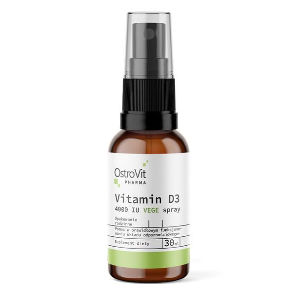 Витамины OstroVit Pharma Vitamin D3 4000 IU VEGE spray OstroVit Pharma 30 мл