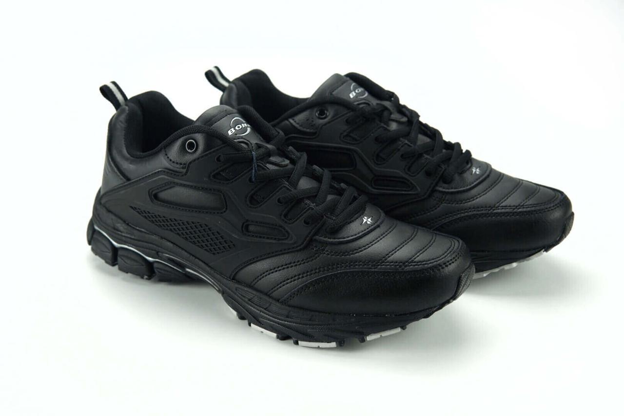 Кроссовки женские Bona 766C-2 кожа р. 37 Черный (02409) - фото 2 Кроссовки женские Bona 766C-2 кожа р. 37 Черный (02409) - фото 2