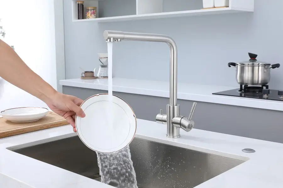 Смеситель для кухни Nett FS-33 Frosh с подключением к фильтру Хром (NET-030420) - фото 4