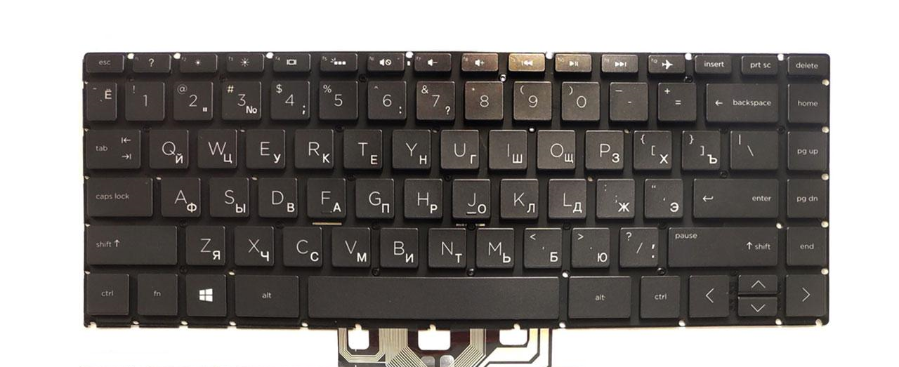 Клавиатура для ноутбука HP 240 G6 подсветка клавиш (L15606-251)