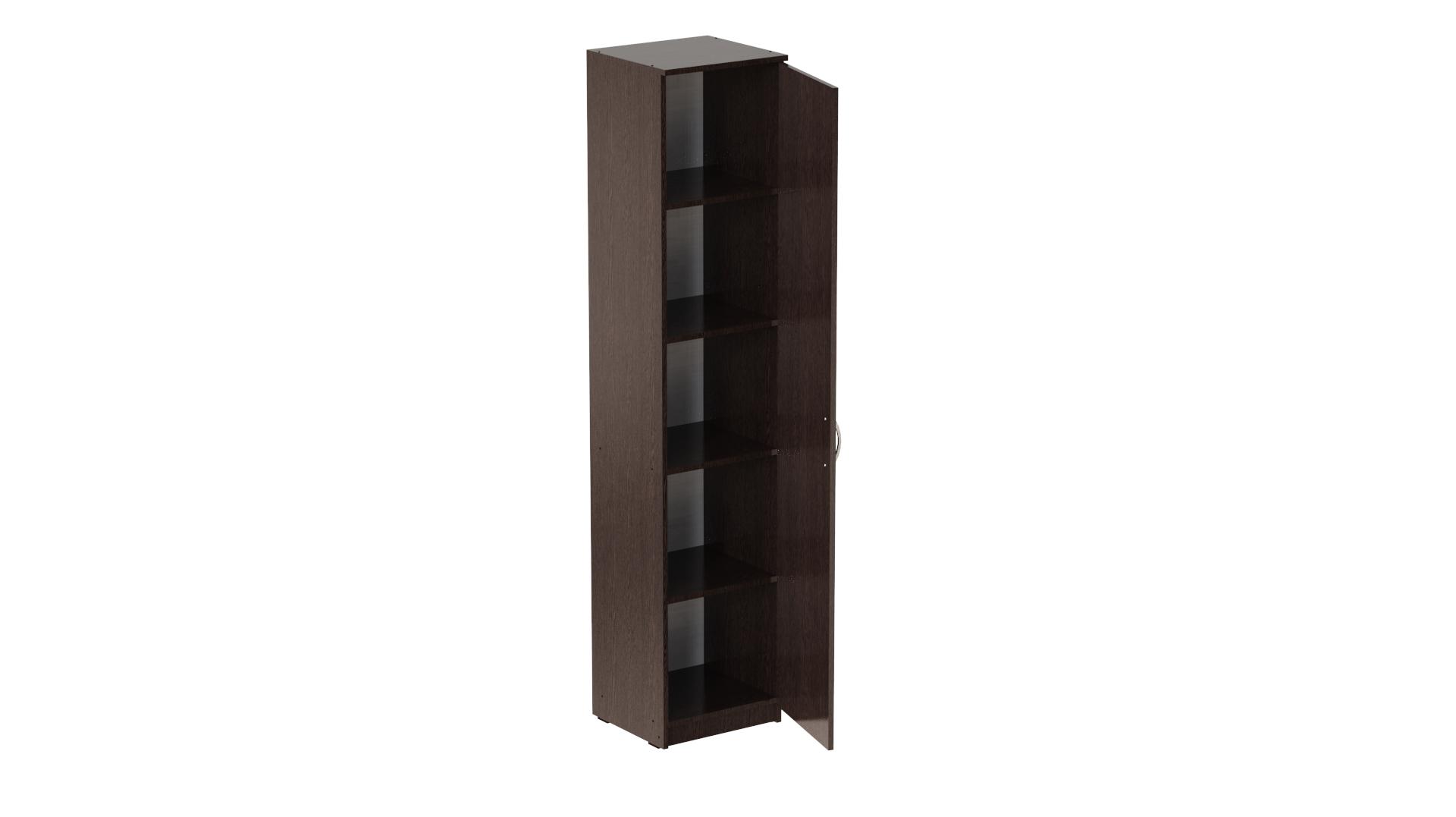 Пенал Ferrum-decor Анжело на 5 полок с дверью ДСП 16 мм 1900x400x380 мм Венге Магия (FRD-104907) Пенал Ferrum-decor Анжело на 5 полок с дверью ДСП 16 мм 1900x400x380 мм Венге Магия (FRD-104907)