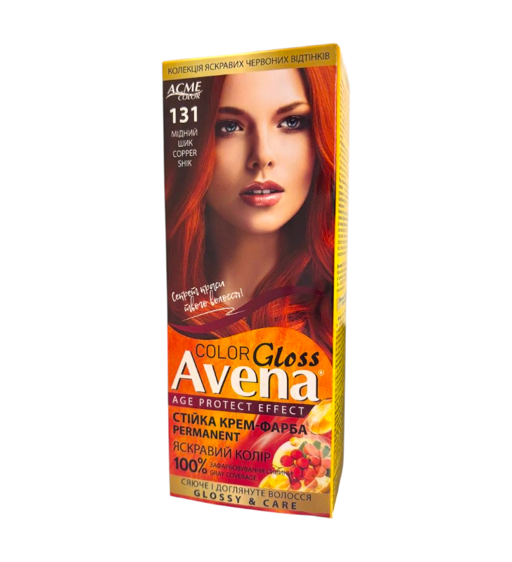 Стойкая крем-краска для волос Acme Color AVENA 131 Медный шик