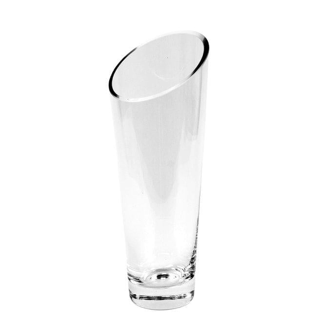 Ваза стеклянная Flora H 30 см (8367)