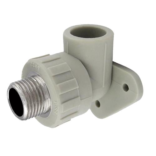 Кут монтажний PP-R SANTAN 20х1/2" із зовнішнім різьбленням (60643)