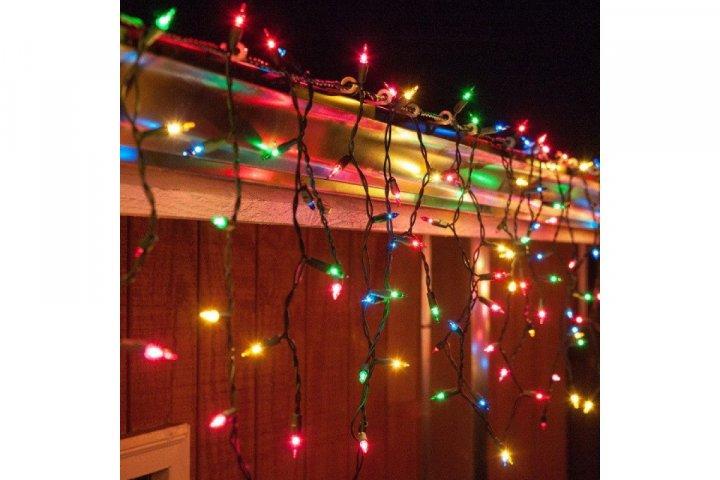 Гирлянда бахрома UKC RD-7164 100 LED RGB 2,2 х0,6 м (3-5-13719)