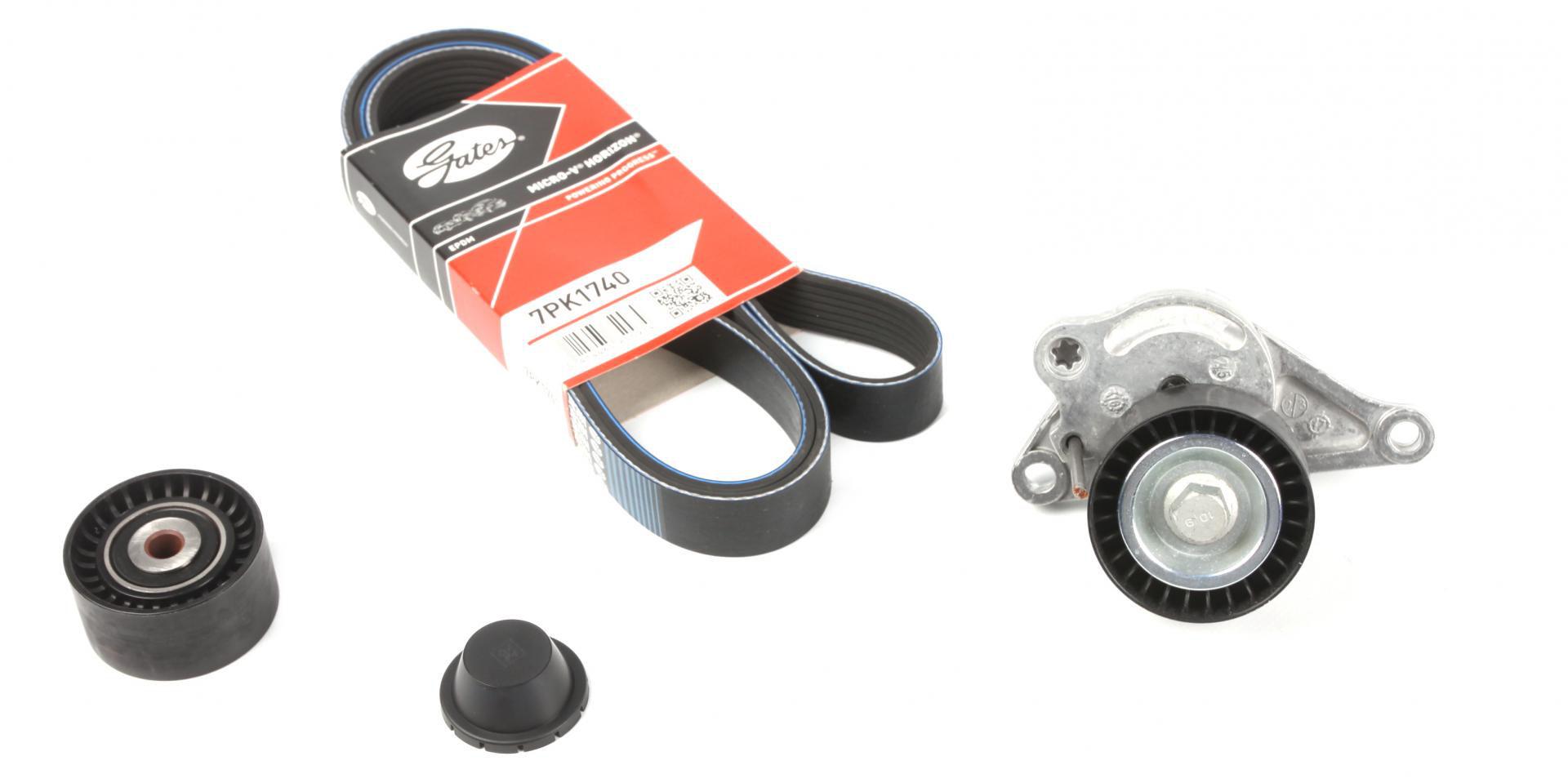 Комплект ремня генератора GATES Renault Trafic II 2.0dCi 06- 7PK1740 K017PK1740