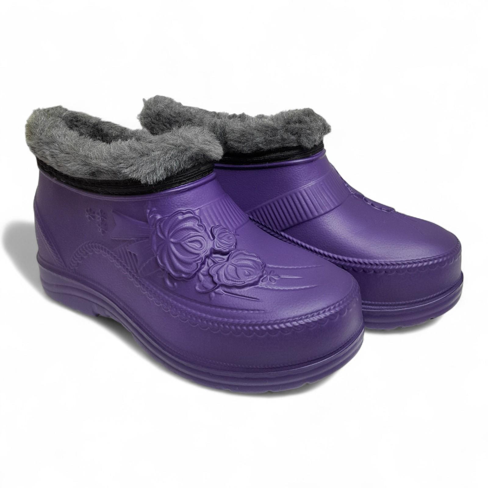 Галоши женские зимние GIPANIS GP-32 р. 41 26 см Фиолетовый (2763448048) - фото 5 Галоши женские зимние GIPANIS GP-32 р. 41 26 см Фиолетовый (2763448048) - фото 5