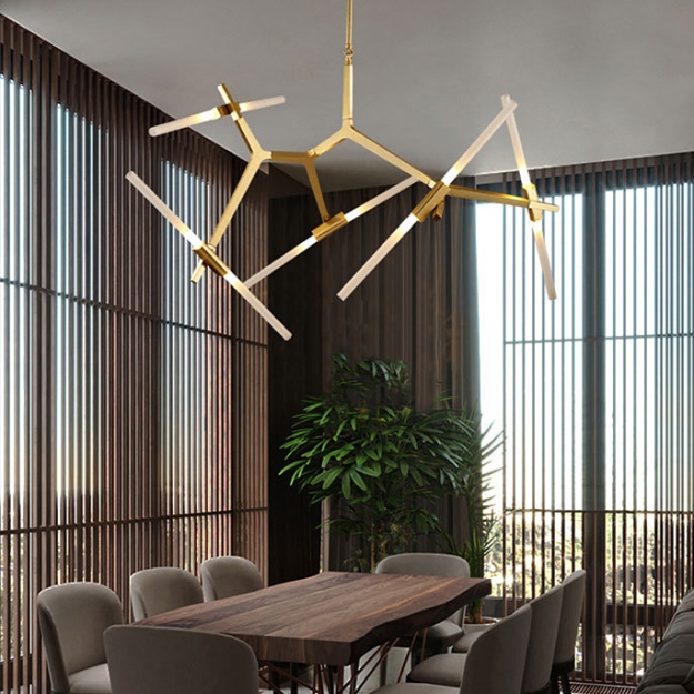 Люстра Agnes LED L115/H84 10P Gold (9317656)