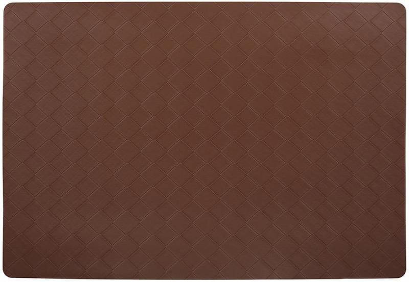 Набор сервировочных плей матов из экокожи Table Harmony 30x43 см 6 шт. Шоколадный (BD-445-308)