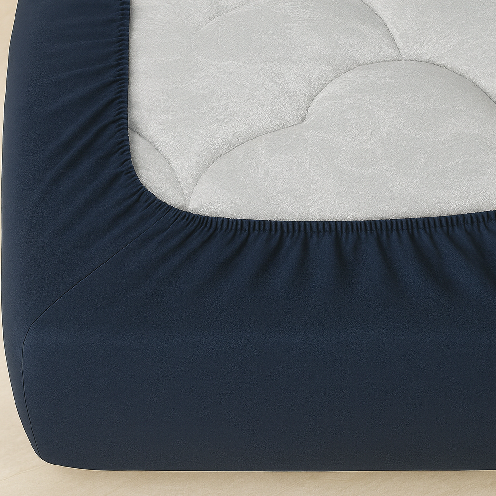 Простыня на резинке МІ0039 90х200х20 см Синий (163295)