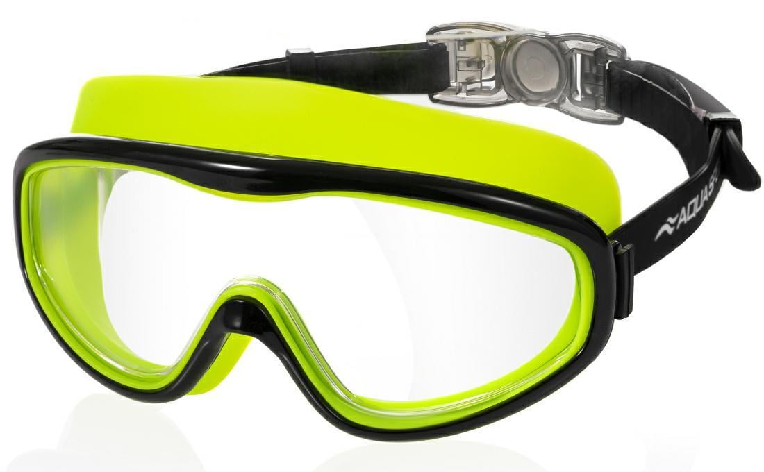 Очки для плавания Aqua Speed TIVANO 9245 OSFM Желтый/Черный (00000022264-0eb41)