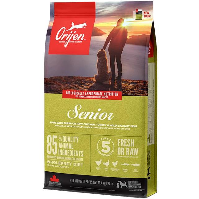 Корм сухий Orijen Senior для собак старше 7 років з куркою/індичкою та оселедцем 11,4 кг (o18612)