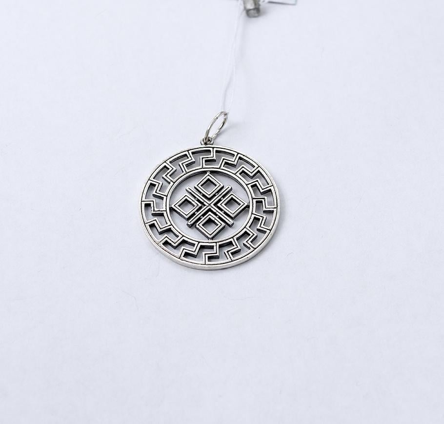 Кулон оберег Maxi Silver 9372 Макошу в кругу (89372)
