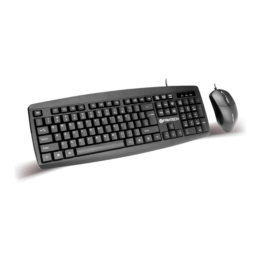 Комплект клавиатура и мышь Fantech KM100 Черный (33813521)