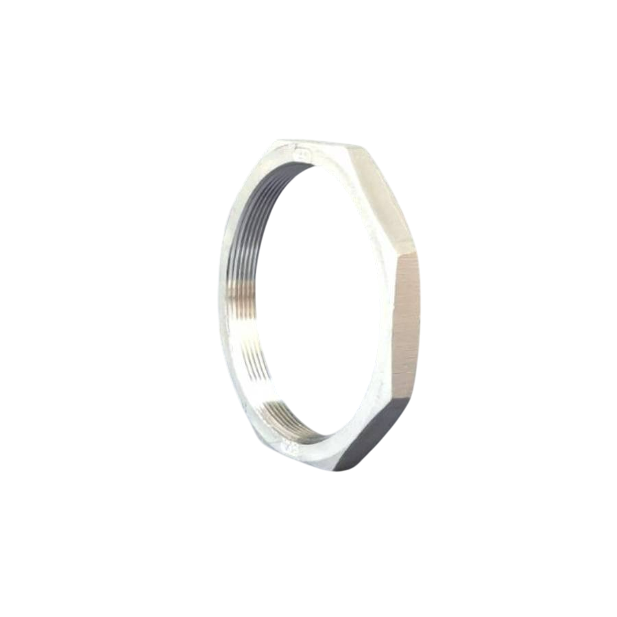 Контргайка нержавіюча різьбова Ду100 4" восьмигранна н/ж сталь AISI304 DIN 431 BSPP Class 150 - фото 2 Контргайка нержавіюча різьбова Ду100 4" восьмигранна н/ж сталь AISI304 DIN 431 BSPP Class 150 - фото 2