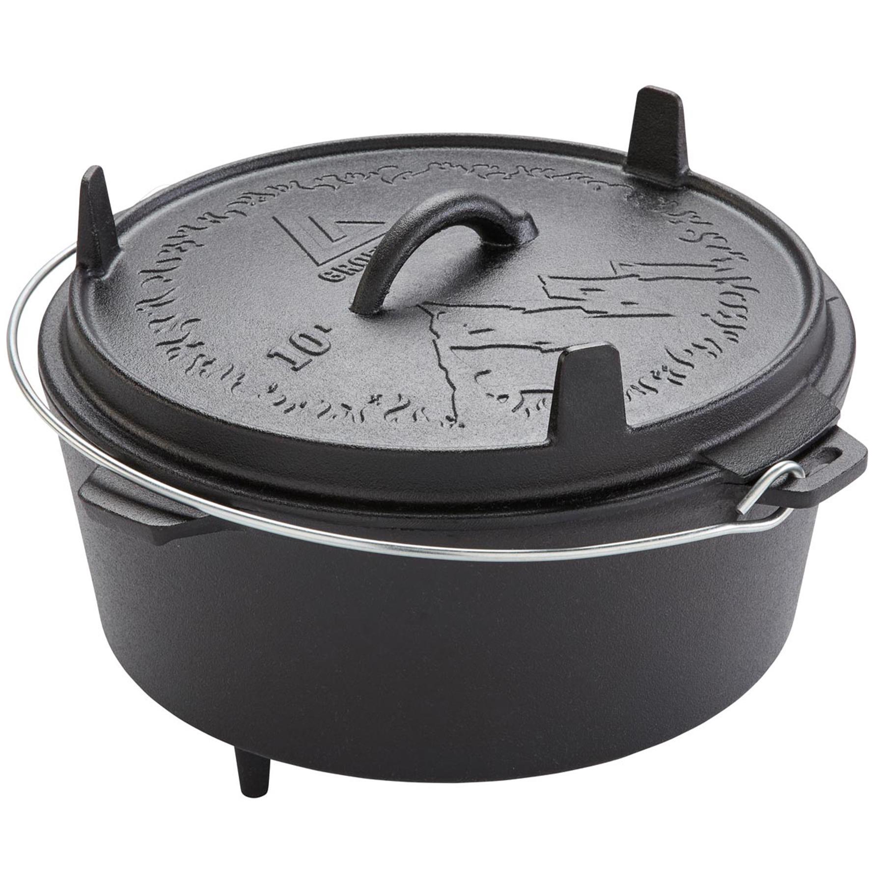 Казан з кришкою Groenberg Askja Pot 33 см/10 л Black (266018) - фото 16 Казан з кришкою Groenberg Askja Pot 33 см/10 л Black (266018) - фото 16