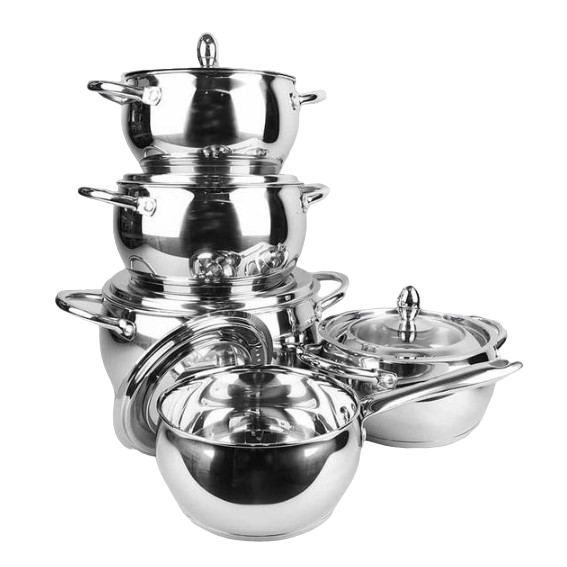 Набор посуды Maestro нержавеющая сталь 10 пр.