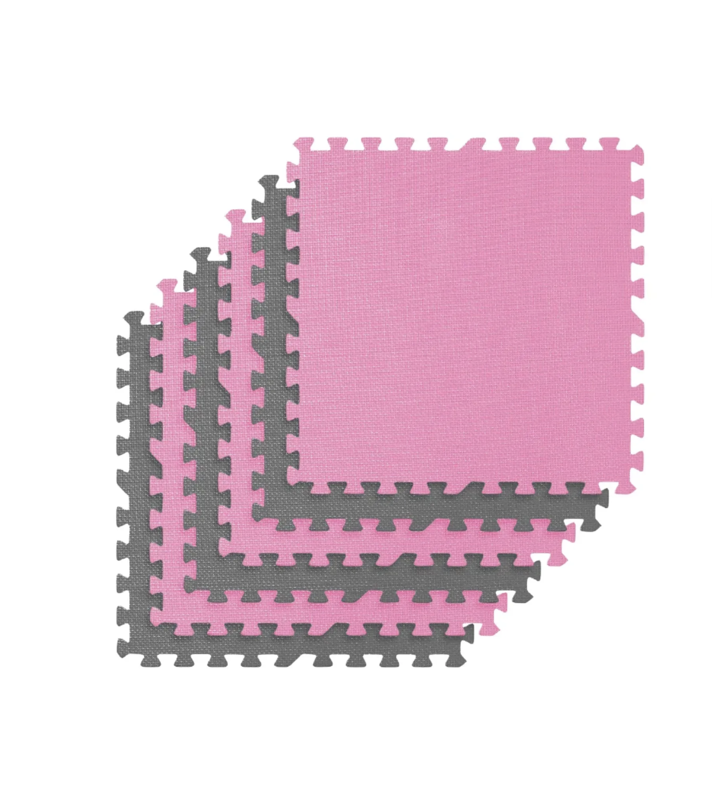 Коврик-пазл Thunder PZ-02 60х60 см Розово-серый (442589)