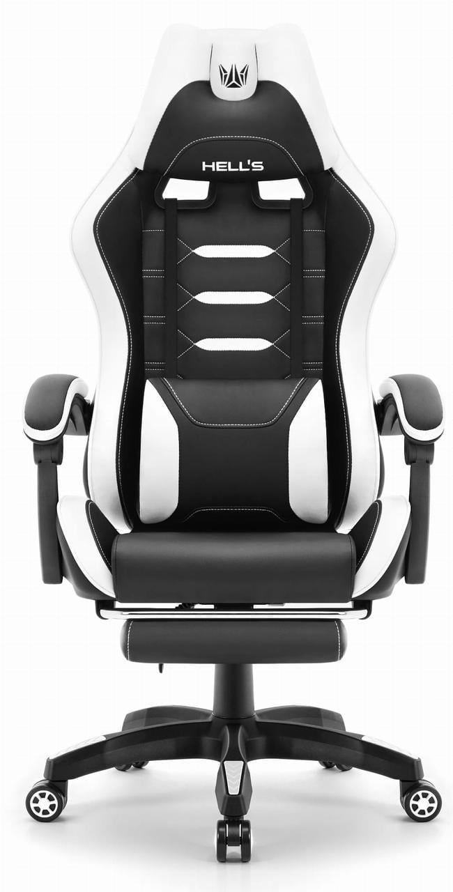 Комп'ютерне крісло Hell's HC-1039 екошкіра White (5904204981026) - фото 2