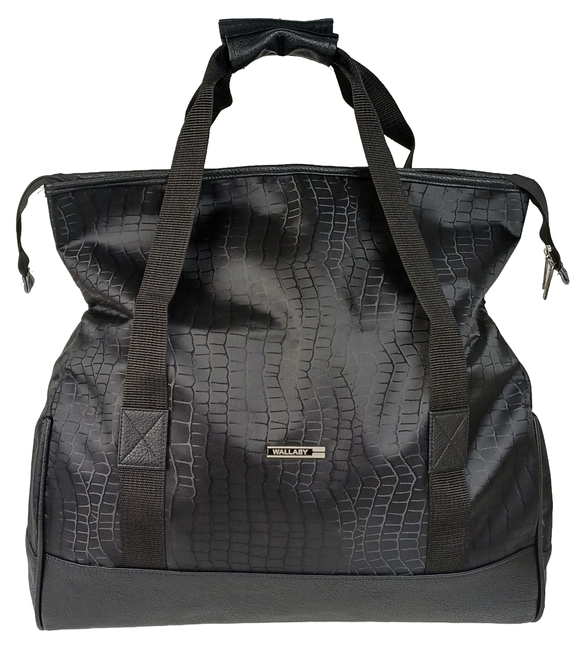 Сумка дорожная саквояж Wallaby 25 л 48×30×20 см Черный (2966648439)