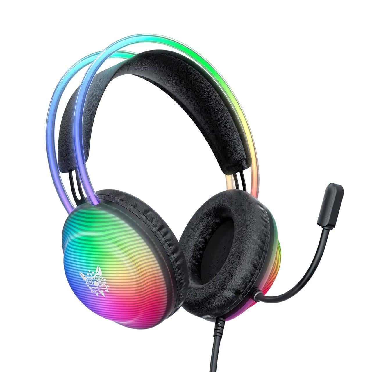 Наушники геймерские Onikuma X-19 Pro с объемным звуком 7.1 и микрофоном (37827)