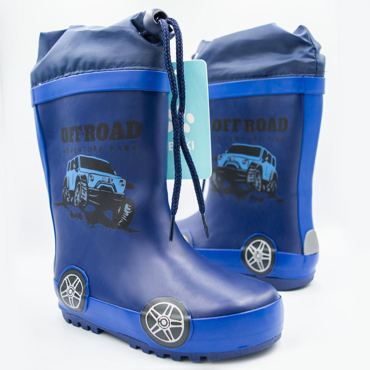 Резиновые сапоги для мальчика TOM.M MV-1234 р 30 Синий