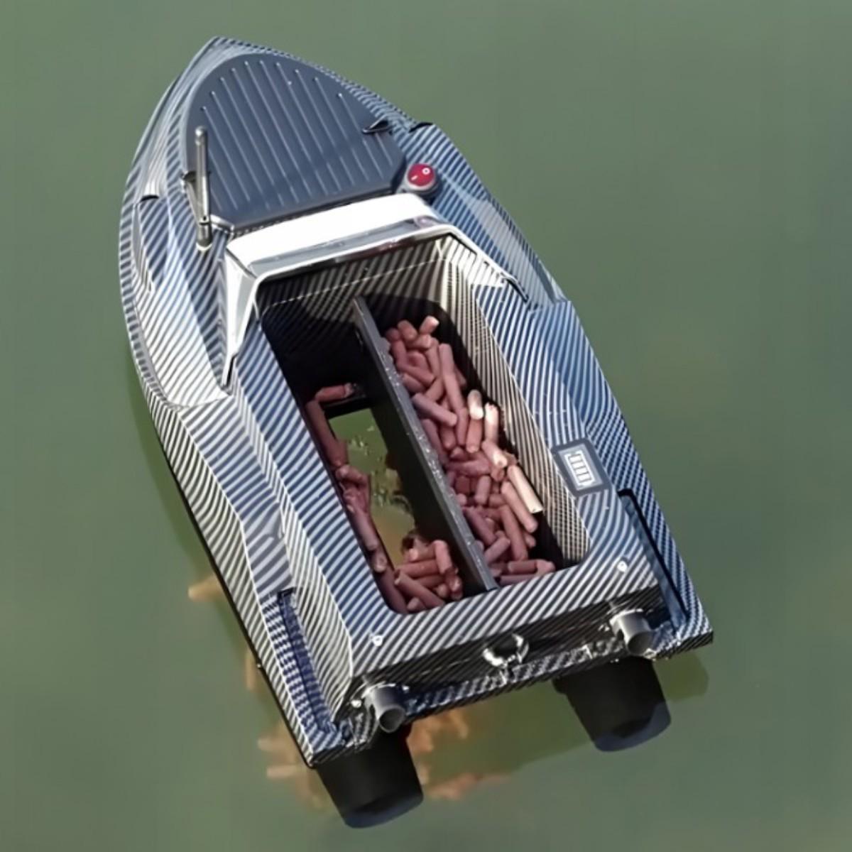 Човник для риболовлі Flytec V 80 з GPS ехолотом та круїз-контролем до 3 кг підгодовування до 800 м (2699399185) - фото 2